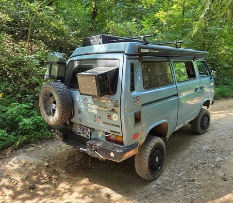 Vanagon a/c rear window